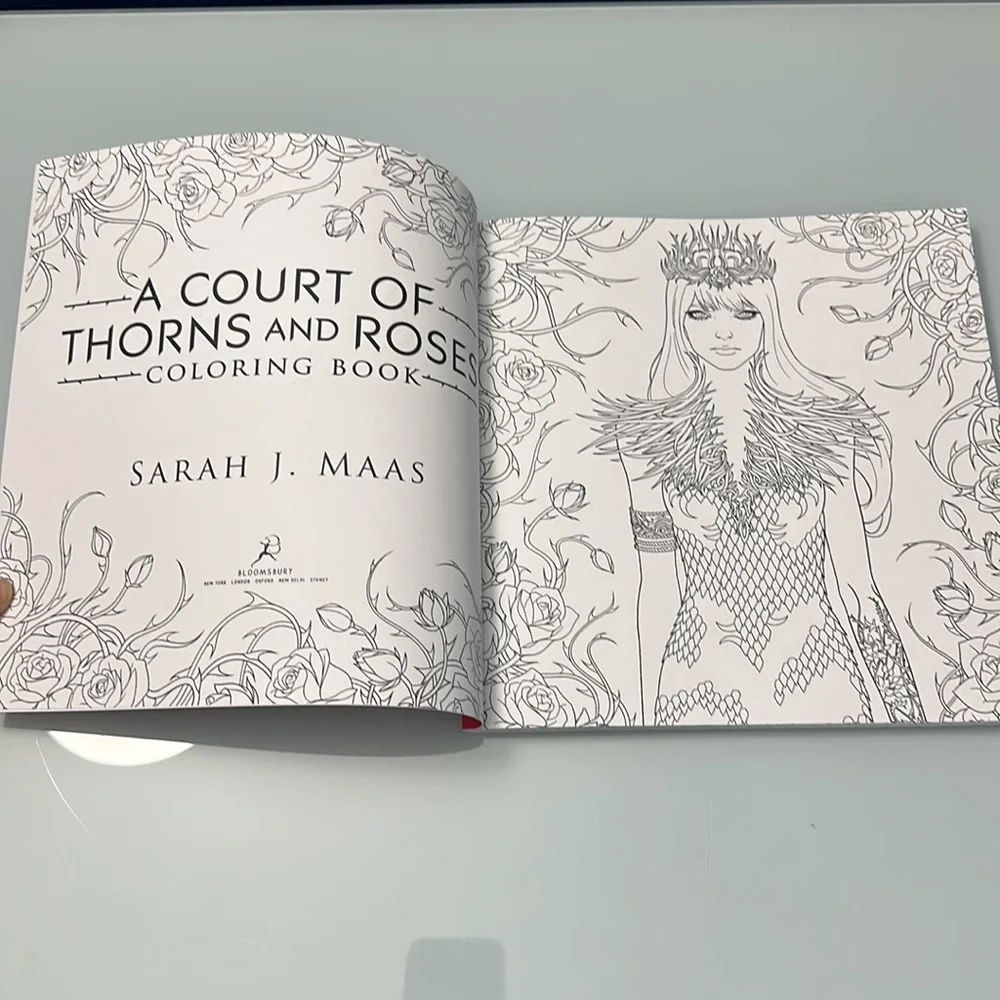 New ACOTAR Coloring Book